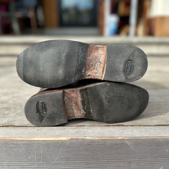 ✨SALE✨ Frye Paige Tall Riding Boots Brown Leather Women’s 6.5 B Pull-On - Picture 10 of 10